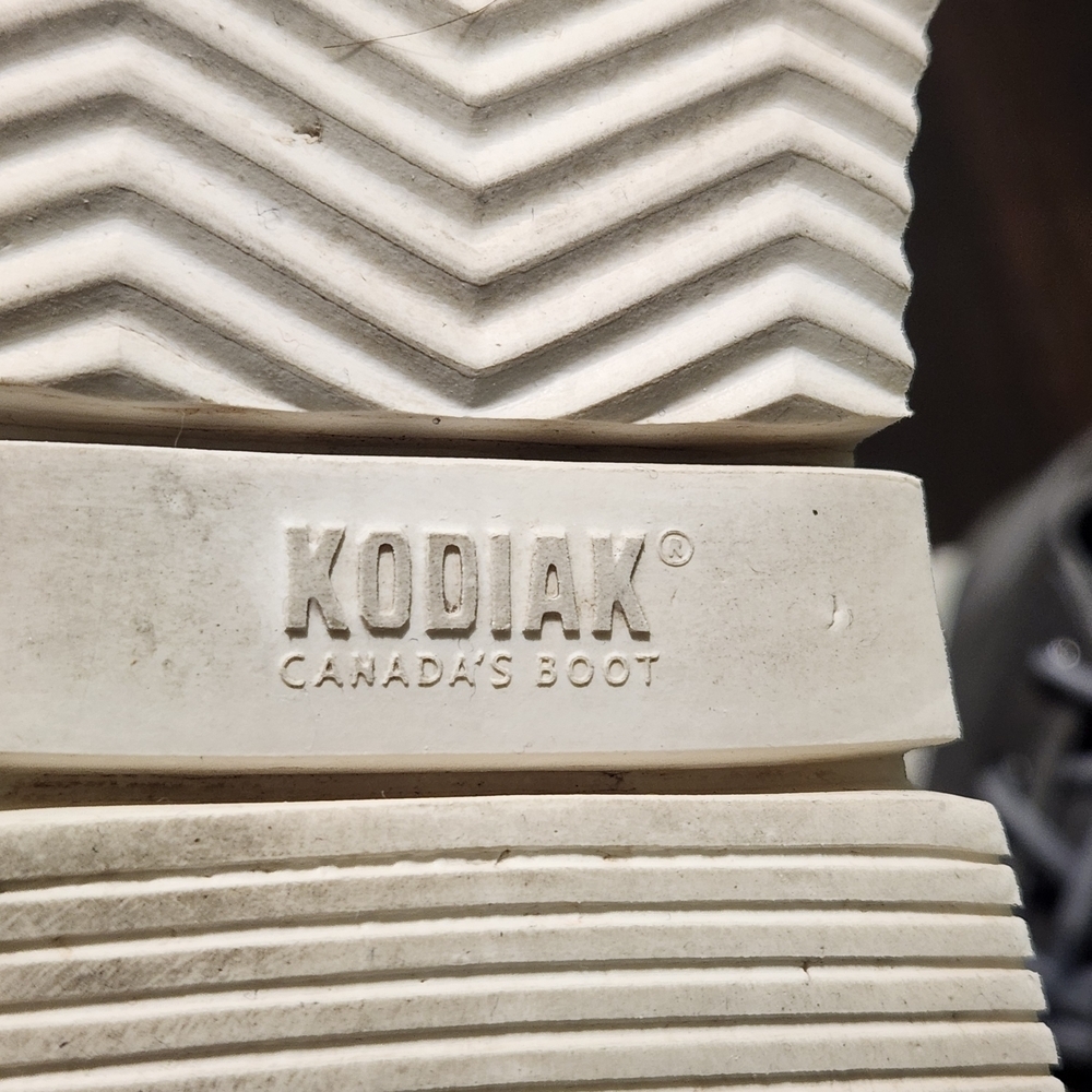 Kodiak Canada Boots Chukka Women's Size 7.5 Grey Nubuck Leather Lace Up 419103GY - Picture 12 of 14